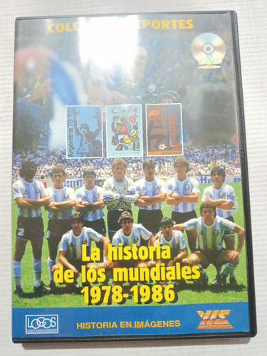 Dvd La Historia De Los Mundiales 1978 1986 Logos