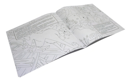Contos Clássicos para Colorir: Três porquinhos, O, de Mammoth World. Editorial Todolivro Distribuidora Ltda., capa mole em português, 2022