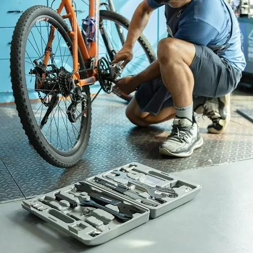 Kit de Herramientas Profesional para Bicicletas, 44 Piezas Acero