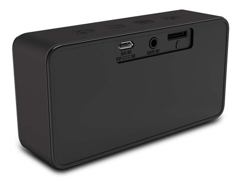 Imagen 4 de 5 de Parlante Inalambrico Bt Philips Con Radio Y Ranura Sd Bt60bk