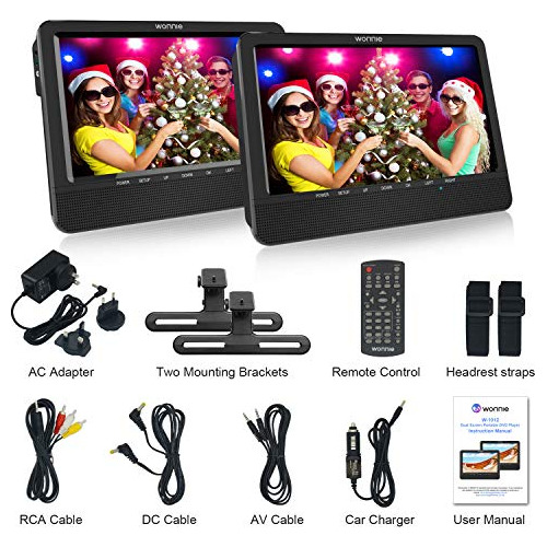 10.5'' Car Dvd Player Dual Portable Dvd Players For Hea...