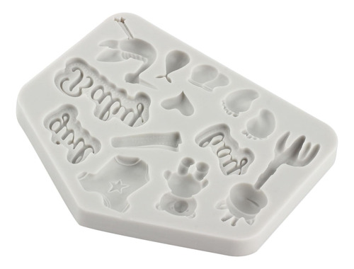 Moldes De Silicona Para Bebés, Pies De Bebé, Jirafa, Ropa De