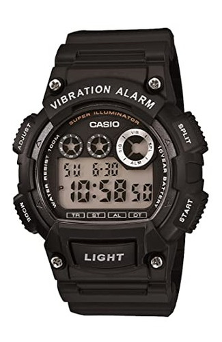 Casio W735h-1avcf Super Iluminator - Reloj Para Hombre, Colo