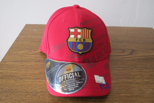 Gorra Original -  Tapa Plana Club Barcelona Poliéster