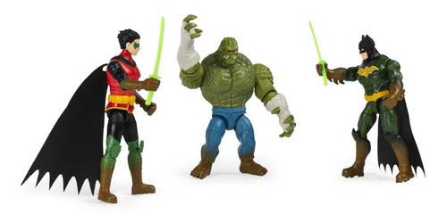 Figuras Batman Swamp Showdown 1ra Edición Batman Robin Croc
