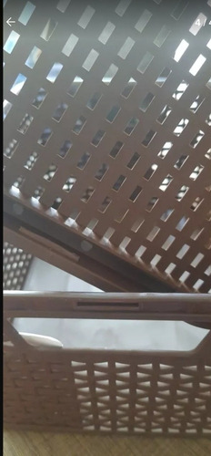 Canasta O Cesta Tipo Rattan Con Tapa Multiusos