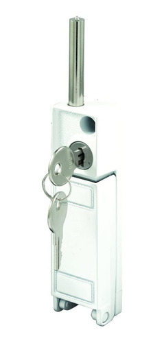 Prime-line Products U Llave 9919 Deadbolt Lock, Acabado Blan