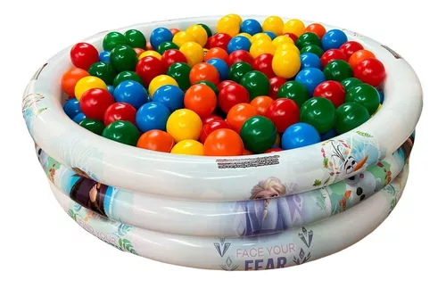 Pack de 100 bolas coloridas INTEX Fun Ballz