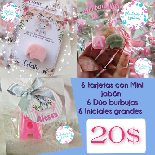 Imagen 5 de 5 de Recuerdos Bautizo Babyshower Nacimientos. Promo 18 Recuerdos