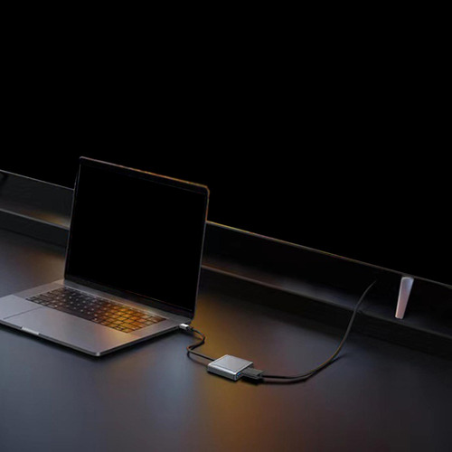Usb C A Hub Convertidor Estación De Acoplamiento Usb C