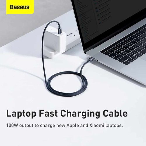 Cable Usb-c A Usb-c 100w Carga Rapida Macbook iPad Noteboks