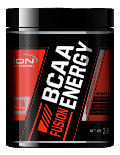 Bcaa Energy Idn 300g - Aminoácidos Ramificados Sabor Watermelon