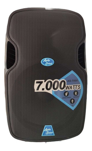 Imagen 2 de 5 de Cabina Activa Audio Sound As-700 15 Pulgadas Trípode Micrófo