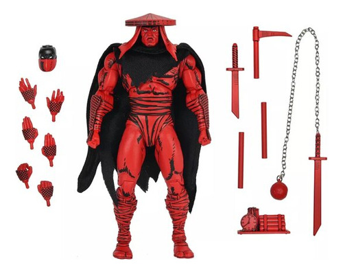 Figura Neca Foot Elite Assassin Red And Black Variant