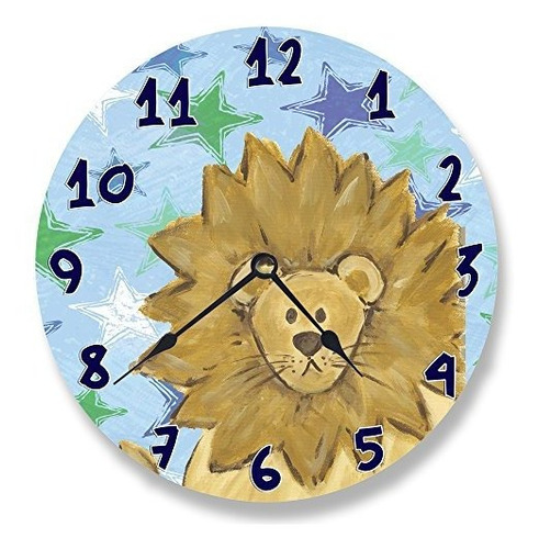 Reloj De Pared Whimsical Lion.