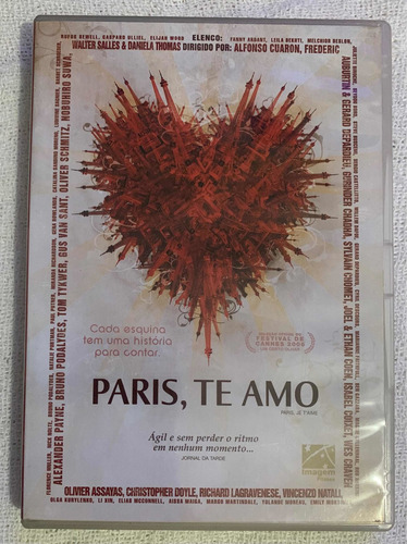 Dvd Paris Te Amo