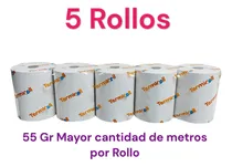 Comprar Rollo De Papel Térmico 80x65 Impresora Fiscal Caja Pack 5