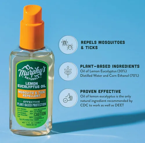 Murphy's Naturals Spray Repelente De Insectos. Vegano De Usa