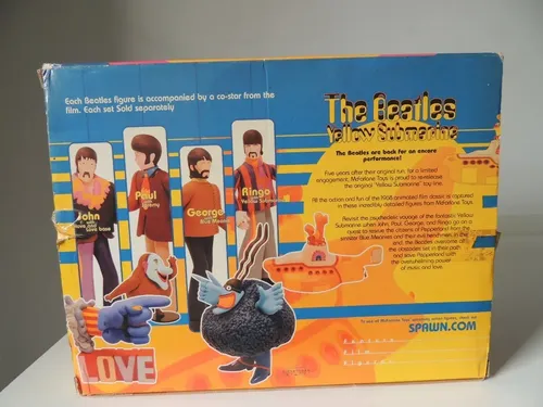 The Beatles Box Yellow Submarine Mc Farlane Rock Novo | MercadoLivre