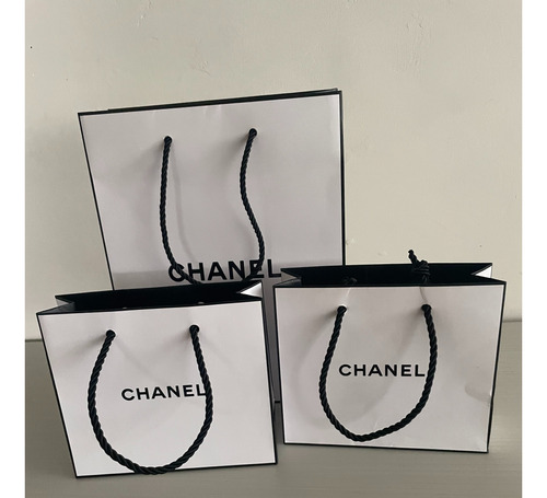 Bolsa De Papel Chanel Para Regalo