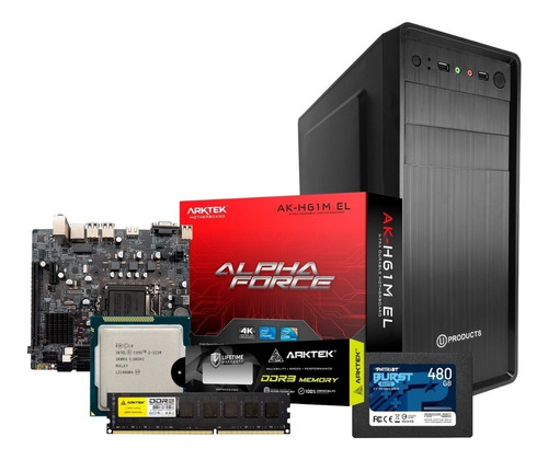 Computadora Core I3 3220 8gb Ssd 480 Gb Nuevo Tienda Física