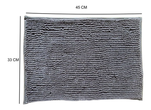Imagen 5 de 10 de Alfombra Soft Microfibra Secado Rapido Base Antideslizante