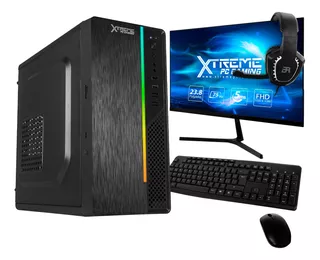 Xtreme Pc Intel Quad Core J4125 16gb 500gb Monitor 23.8 Wifi