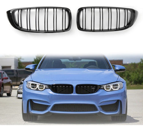 For Bmw F32 F33 F36 F82 Rejilla De Riñón Dual Slat M4