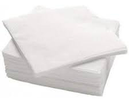 50 Servilletas Blancas De Papel 33x33 Elegante