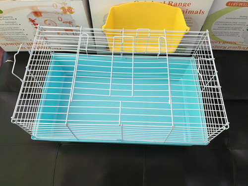 Imagen 7 de 9 de Jaula Cobaya Huron Raton Cuy Erizo Conejo 60x30x36 R2407
