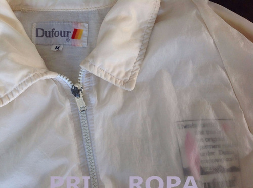 Campera Cire Deportiva Vintage 80s Color Crema