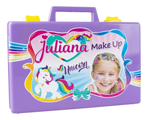 Valija Juliana Make Up Maquillaje Unicornio Grande Original