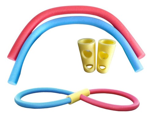 2 Pcs Fideos De Piscina Con 2 Conectores 59 Pulgadas De