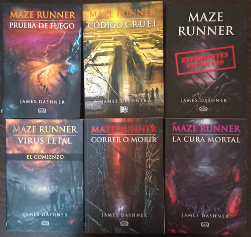 Pack Maze Runner: Saga Completa (6 Libros) - James Dashner 