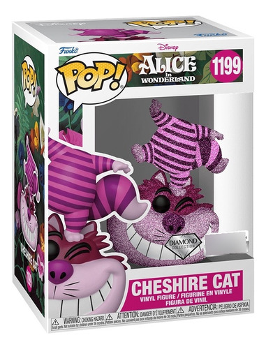Funko Pop Cheshire Cat #1199 Diamond Platinum Loungefly