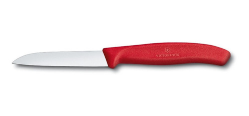 Cuchillo Verdura Victorinox Rojo 6.7401  Hoja Recta 8cm 