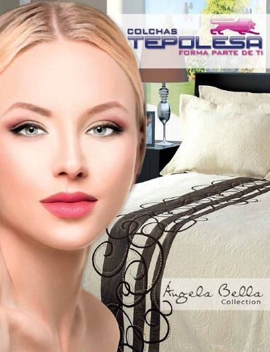 Colcha Tepolesa Linea Alteza Modelo Relojes Matrimonial