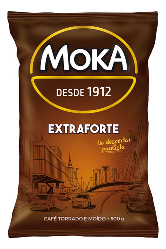 Café Torrado e Moído Extraforte Moka Pacote 500g