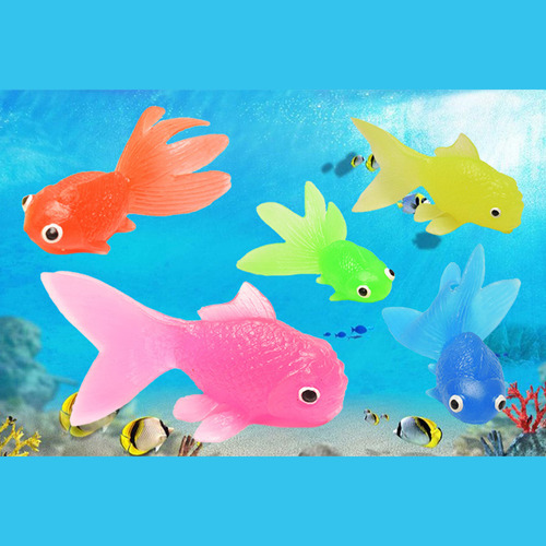 Figura De Pez Con Forma De Pez Y Animal Marino De Goldfish,