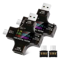 Comprar 2pcs Usb Y Type-c Tester Foriot Dc 36-32v 0-8a 2-in-1 De De