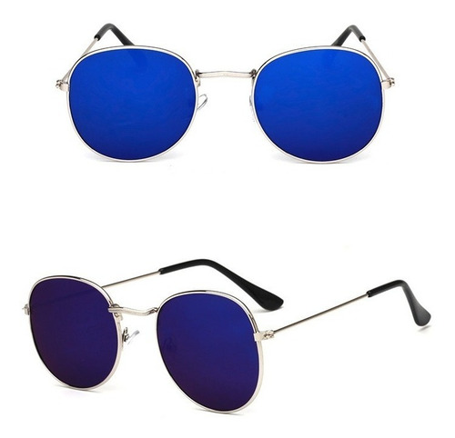 Gafas De Sol Casual Redondas Unisex 