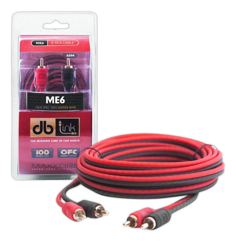 Cable Rca Db Link Me6 1.82 Metros Cobre Ofc Maxkore