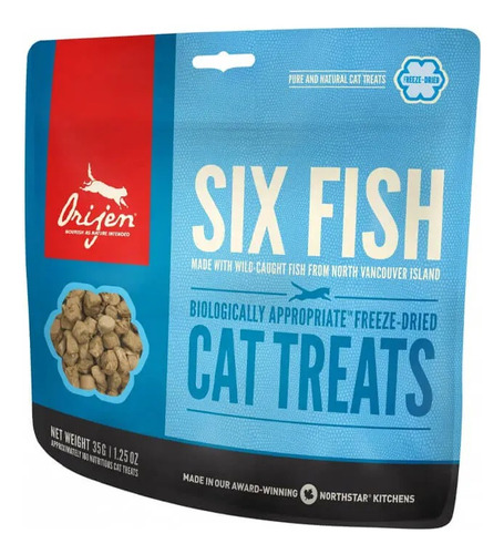 Orijen Cat Treats Six Fish 35 Gr