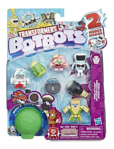 Transformers Botbots 2 Modos Pack 8 Hasbro E3494 Edu