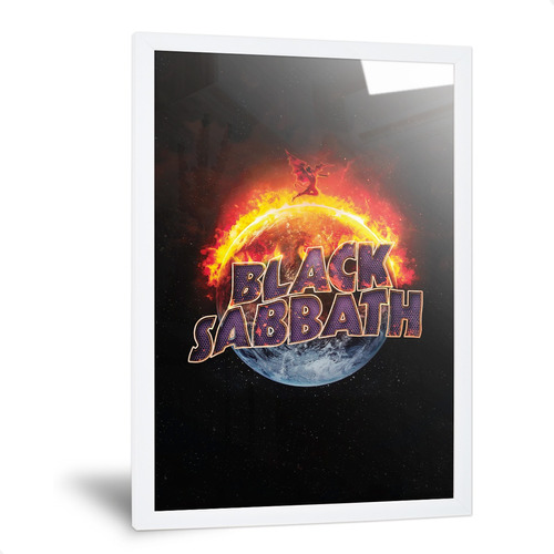 Cuadro Ozzy Osbourne Black Sabbath Rock Heavy Metal 35x50cm