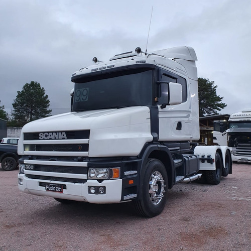 Caminhão Scania T124 360 Bicuda 6x2 Trucado T 124 1999