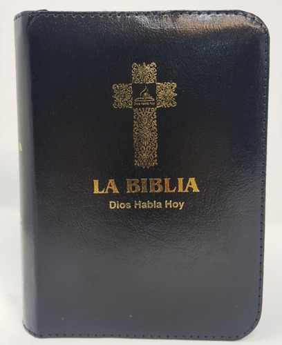 Biblia  Dios Habla Hoy  Negro Cierre Católica  Dhh