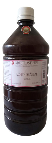 Aceite De Neem 1 Litro  Puro Virgen - Materia Prima