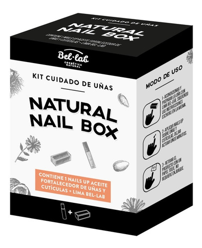 Bel Lab Natural Nail Box Uñas Fortalecedor Retira Shopping