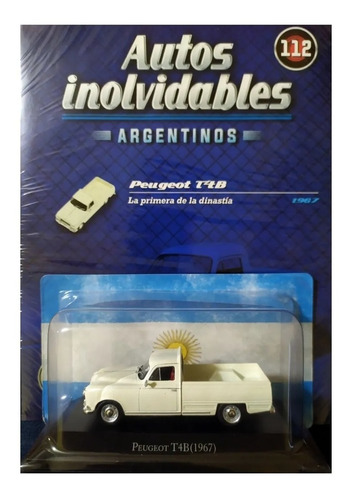 Autos Inolvidables Argentinos N 112 Peugeot T4b 1967